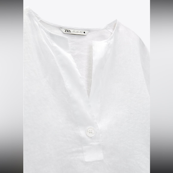 Zara Linen Blouse - Picture 5 of 6